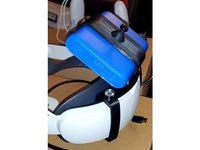 Extra Battery/Counterweight Mount for Quest 2 Battery Strap by JorgTheElder