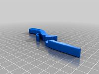 Icotera pliers - blunt nose, jaw w/ teeth, self-opening, w/ reset-push tool by papcorp