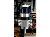 CNC 3018 Pro 52mm Adapter w/ endstops and utility attachment (dial indicator) Customizable OpenSCAD by fojung