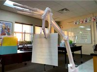 Skellie Helper - The Desk Clamp Skeleton Arm by MrWigdahl