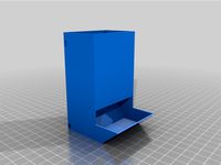 Dispenser with lid and pegboard alignment nubs by campbrian