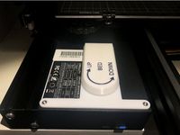 CPU/main board fan silencer (Ender 3) by timqui