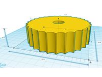 Feed Cylinder Gear for Seed Drill by swgm