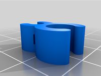 Capricorn Clip (no pinching, zip tie hole for cable management) by lastNick