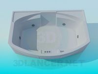 3D Model Large bath