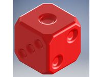 Dice D3 by HuskyBlueFire