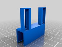 Supporto Retro CAM per Targa - License Plate CAM Support by mamussi