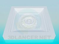 3D Model Ceiling outlet