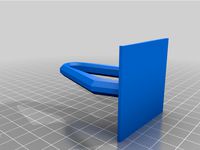 Stylish hanger 5cm x 5cm base by Shockbolt