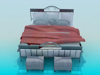 3D Model Bed