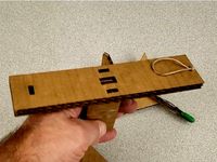 Laser Cut Jet and Launcher by theroar