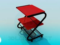 3D Model Stand for newspapers