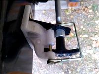 Bracket to secure Anderson Hitch remote latch handle by pschamber150