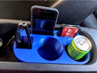 GT86/FRS/BRZ center console organizer REMIX by jppowers
