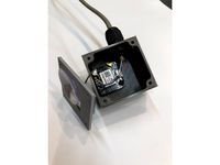 GPS Module Enclosure with Window Mount (25x25 mm antenna) by DamianB2