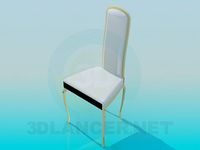 3D Model Chair with high back