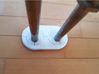 Radiator Pipe Cover (double) by vivamus3d