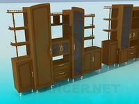3D Model Wall unit