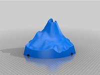 Volcan Vesuve en 4 parties by Akhgilou