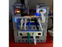 UniFi Home Network - Mini Rack (un-meshed) by qtronik
