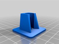 Single Eppendorf micro tube holder/foot by cannon3d