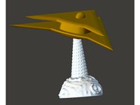 This Island Earth Zagon Spaceship by shionnezumi