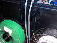 Quad Filament Feed Tube Holder for Creator Pro by ItsDeCia