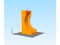 Support rangement bobines filament - Montage en Rack by Atelierdugeek