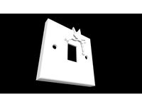 Tinkerbell light switch cover UK by Steve0211