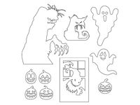 halloween decoration Laser Cut by LuDo_lbc