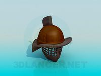 3D Model Warrior's helmet
