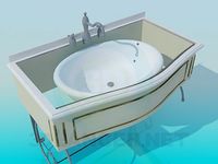 3D Model Washbasin