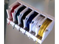 Modular Wire Spool Holder V2 (100% Printable) by zmadmani