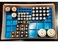 parametric battery holder (9V default) / OpenSCAD custom container generator by Shmoee