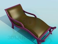 3D Model Trestle-bed