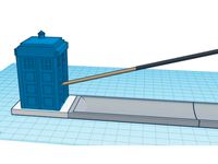 Tardis Modular Incense Holder by rkxone