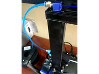 Push-in Filament Guide for CR-6 SE (WIP) by 3Deth
