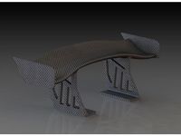 Racecar Rear Wing  by Lorenzo__99