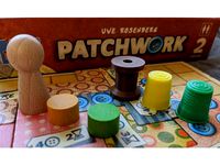 Thread Spool Pawn for Patchwork Board Game by shadowlink721