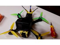 flysky fs-ia6b - dual Antena Mount - Martian 215 by JuRives