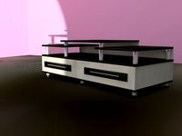 3D Model TV stand