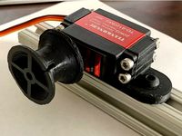 Servo drum for a t25 spline - 35mm by NotLikeALeafOnTheWind