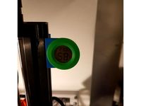 Minimalistic LCD Hygrometer Mount for Prusa Mini  by buildcomics