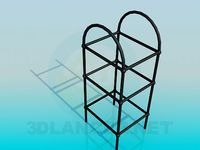 3D Model Stand for flower pots