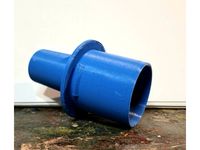 makita dust extractor 1 3/8 inch hose connector by ajrothwell