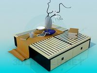 3D Model Coffee Table
