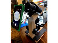 iPhone 6 to microscope 28mm eyepiece adapter by DemuxLabs