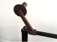 Spool Holder with Bearing for CR10, Ender3 by IMadeThose