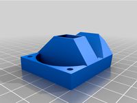 Cetus 40 mm fan duct for mk8 hotend and nozzle by cellino92