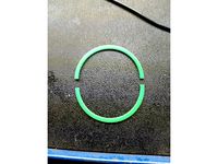 57 Bel Air Rear Main Seal Shim - 283 Block by MassDivide